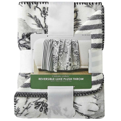 Casual Living Reversible Plush Throw 127 x 177cm Colette