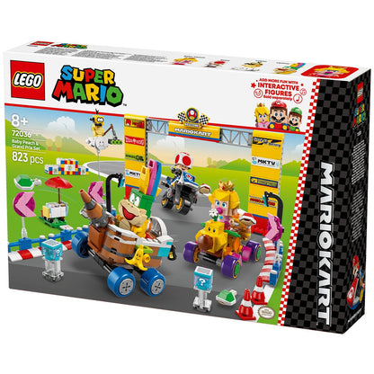LEGO Super Mario: Mario Kart – Baby Peach & Grand Prix Set, Racing Toy 72036