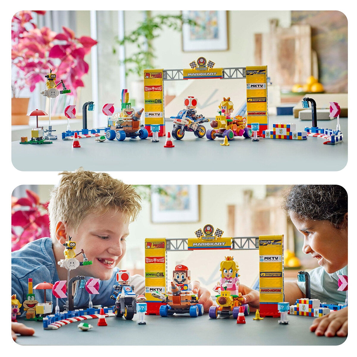 LEGO Super Mario: Mario Kart – Baby Peach & Grand Prix Set, Racing Toy 72036