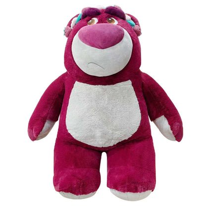 Disney Lotso 80cm Plush Toy with Detachable Strawberry-Scented Blanket