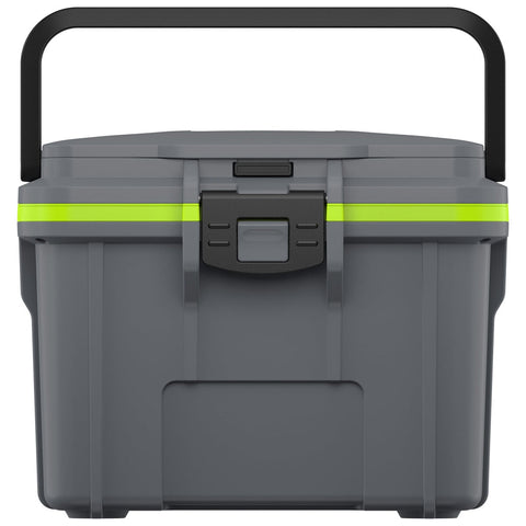 Pelican 7.57L Personal Cooler Grey/Green with Removable Ice Pack & Inner Tray - Auzzistore