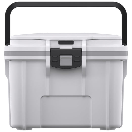 Pelican 7.57L Personal Cooler White/Grey with Removable Ice Pack & Inner Tray