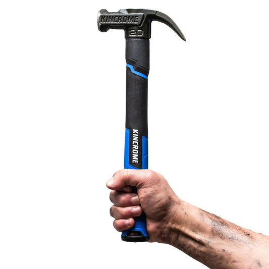 Kincrome Claw Hammer 20oz 560g Graphite - Ergonomic Gel-Grip - Durable – view 2 - Auzzistore