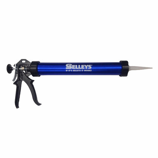 Selleys Sausage Caulking Gun - 38cm Steel - High Volume Discharge - Auzzistore
