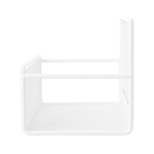 EzyStorage Large Door Mount Wire Rack - 300mm x 101mm x 102mm - White - Organise Jars, Herbs, Spices – view 2 - Auzzistore