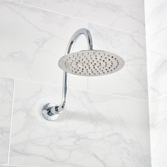Methven Wall Shower - Stainless Steel - 200mm - 3 Star - Durable – view 2