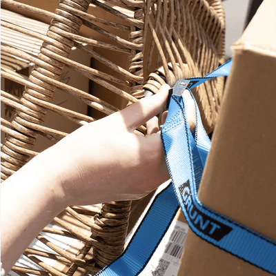 Grunt Pull Tie Down Strap - 25mm x 2m - Polyester - Light Duty