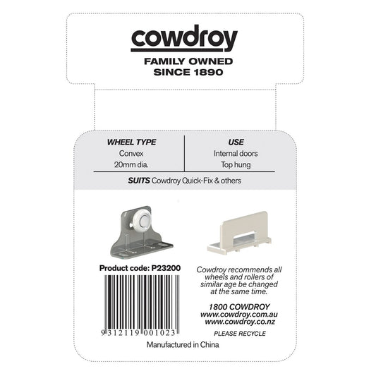 Cowdroy Track Access Quickfix Component Pack - Silver - For 1 Door 19mm+ – view 2 - Auzzistore