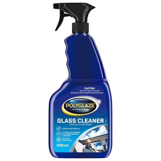 Selleys Polyglaze Glass Cleaner - 500ml - Streak-Free Clarity