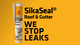 Sika Grey Sikaseal Roof and Gutter Silicone Sealant 300ml UV Resistant