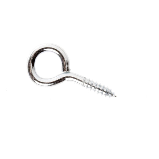 Everhang 14mm Zinc Plated Screw Eye Hook 2pk - Silver - Model 72432