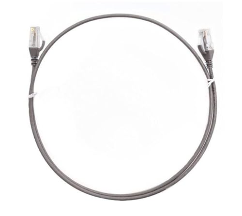 8WARE CAT6 Ultra Thin Slim Cable 20m - White Color Premium RJ45 Ethernet Network LAN UTP Patch Cord 26AWG