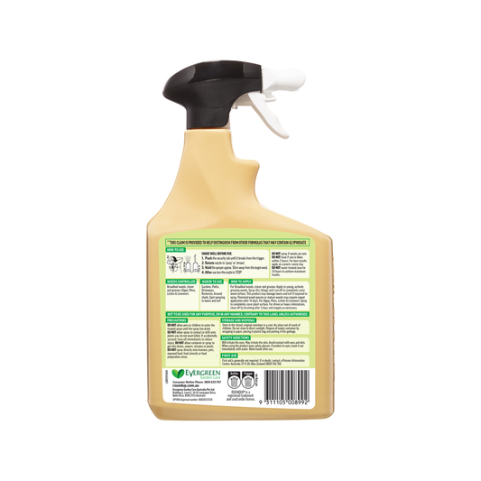 Roundup Natural Weedkiller - 1L Ready to Use - Effective Against Weeds, Grasses, Moss – view 2 - Auzzistore