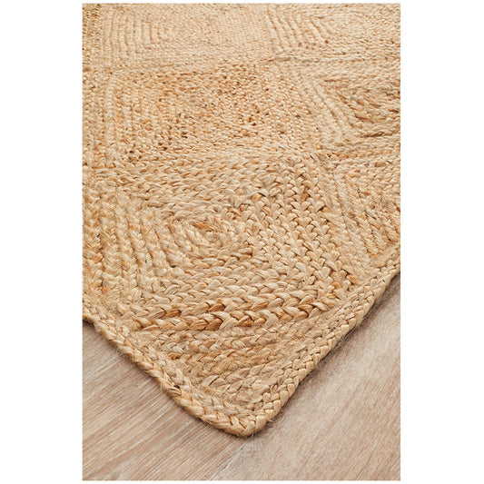 Rug Culture Atrium Hatch Natural Rug 220 x 150cm – view 2
