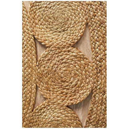 Rug Culture Atrium Pilu Natural Rug 150 x 150cm