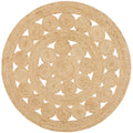 Rug Culture Atrium Pilu Natural Rug 200 x 200cm