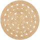 Rug Culture Atrium Pilu Natural Rug 200 x 200cm