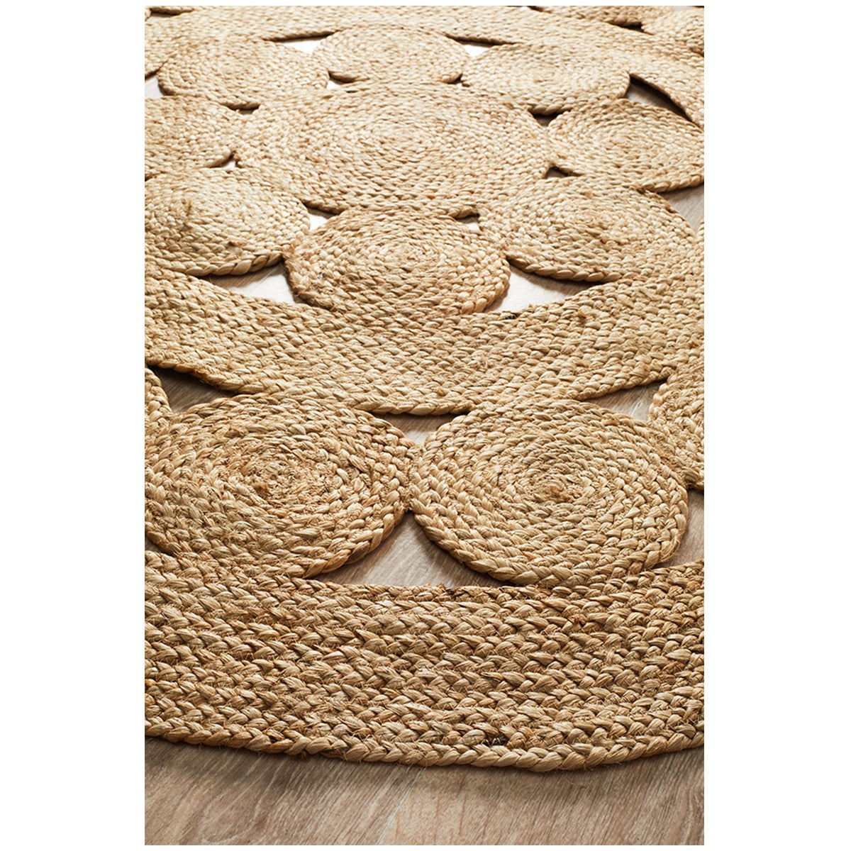 Rug Culture Atrium Pilu Natural Rug 200 x 200cm