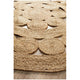 Rug Culture Atrium Pilu Natural Rug 200 x 200cm – view 2