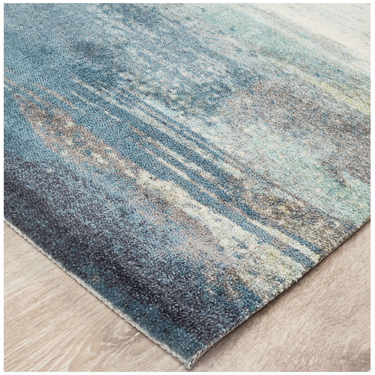 Rug Culture City 563 Blue Rug 160 x 110cm