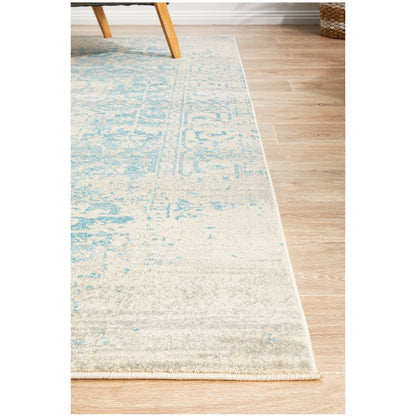 Rug Culture Evoke 253 White/Blue Indoor Rug 230 x 160cm