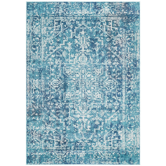 Rug Culture Evoke 253 Blue Indoor Rug 290 x 200cm