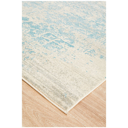Rug Culture Evoke 253 White/Blue Indoor Rug 290 x 200cm