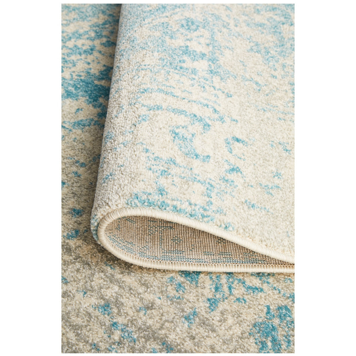 Rug Culture Evoke 253 White/Blue Indoor Rug 290 x 200cm