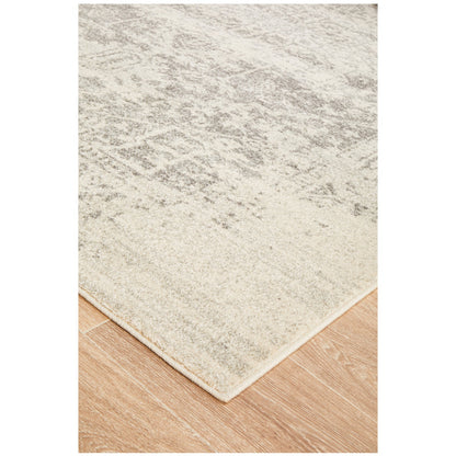 Rug Culture Evoke 253 White/Silver Indoor Rug 290 x 200cm