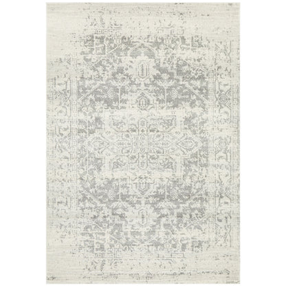 Rug Culture Evoke 253 White/Silver Indoor Rug 400 X 300cm