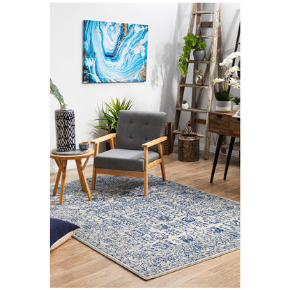 Rug Culture Evoke 256 Blue Indoor Rug 230 x 160cm