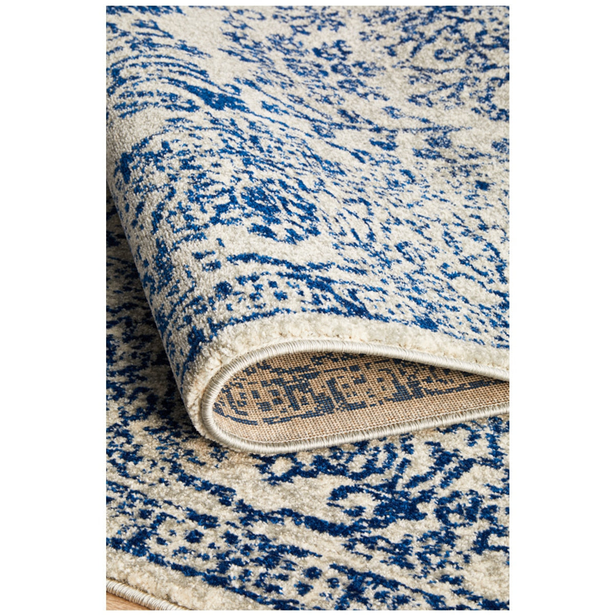 Rug Culture Evoke 256 Blue Indoor Rug 400 X 300cm