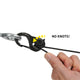 Nite Ize CamJam XT Aluminum Rope and Cord Tightener - 280 lbs Capacity - 33.6mm x 19mm x 63.1mm