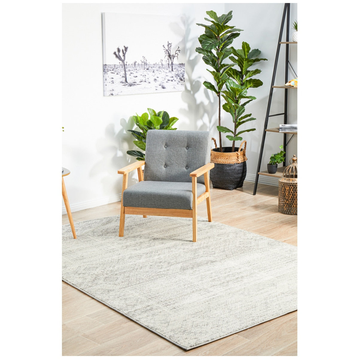 Rug Culture Mirage 351 Silver Rug 230 x 160cm