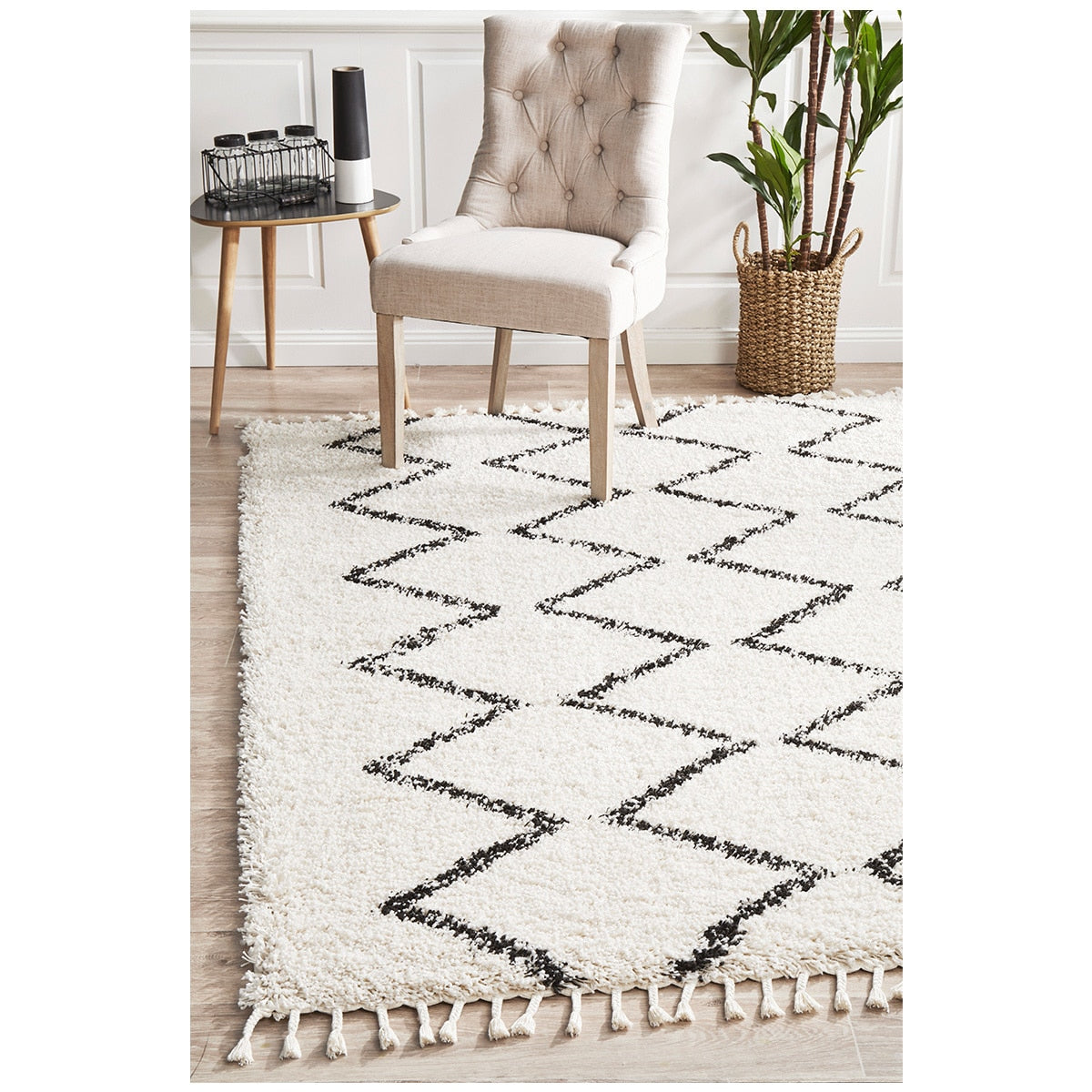 Rug Culture Saffron 11 White Rug 170 x 120cm