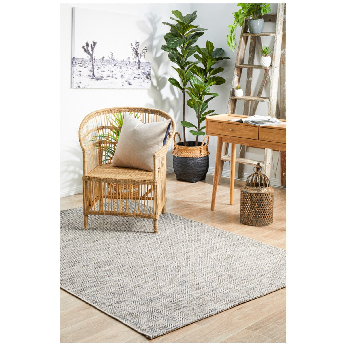 Rug Culture Terrace 5500 Rug 290 x 200cm Grey