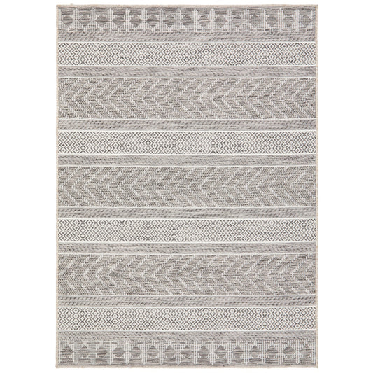 Rug Culture Terrace 5505 Rug 230 x 160cm Grey