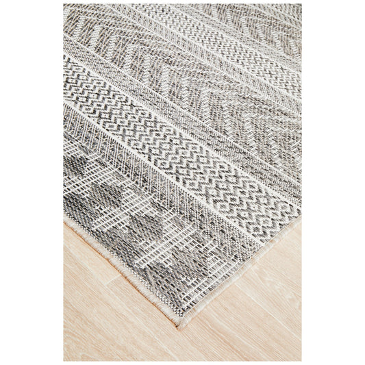 Rug Culture Terrace 5505 Rug 230 x 160cm Grey – view 2