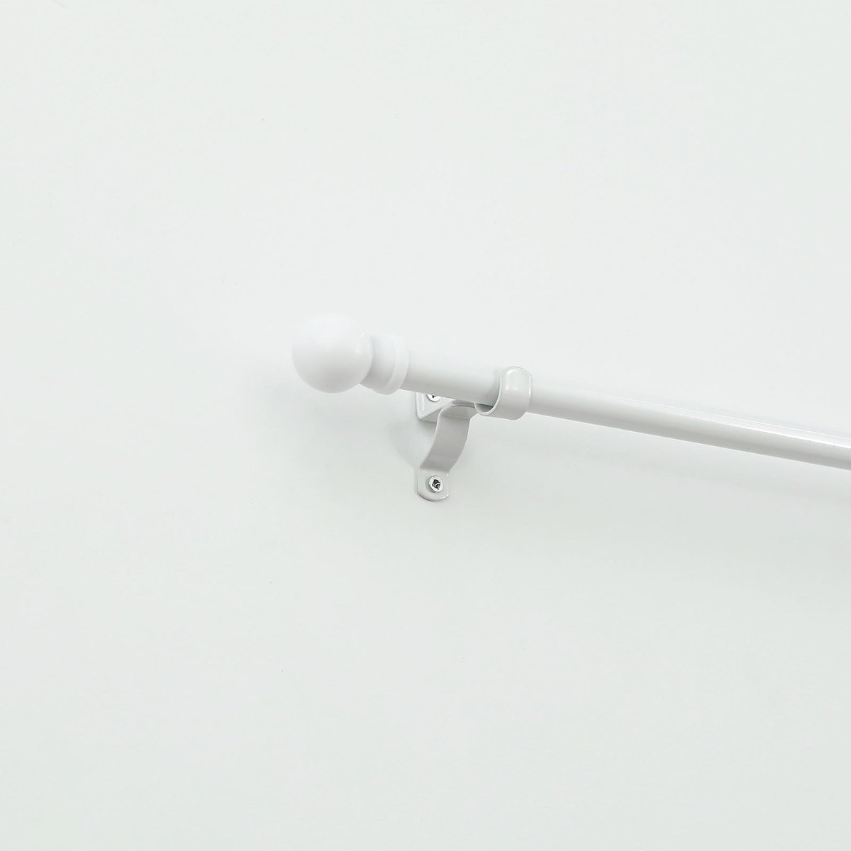 Windoware 50mm White Single Stayed Curtain Rod Bracket 2 Pack – Auzzi Store
