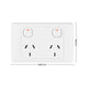 Deta Double Power Point - 10 Pack - 250V - Polycarbonate - Durable