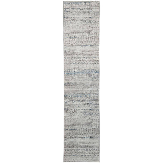 Maxfind Seabreeze Rug Runner 70 x 300cm - Non-Slip - Washable - Durable - Auzzistore