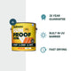 Taubmans 4L White Low Sheen Exterior Paint - UV Protection - Fast Drying