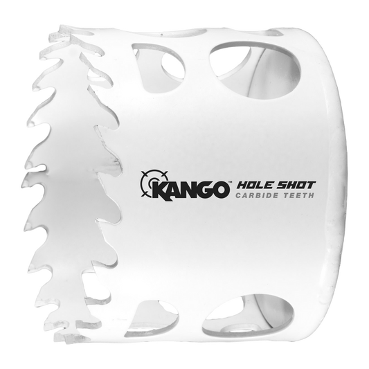 Kango 60mm Hole Shot Carbide Teeth Hole Saw - Multi-Material Cutting - Auzzistore
