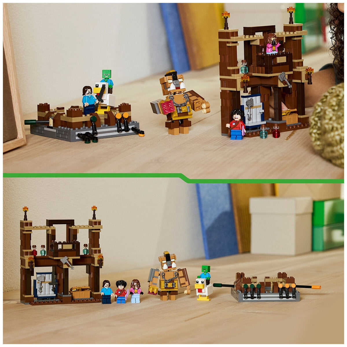 LEGO Minecraft Woodland Mansion Fighting Ring 21272