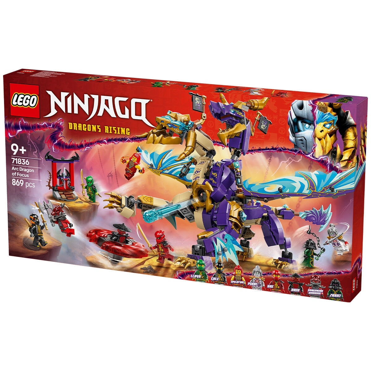 LEGO NINJAGO Arc Dragon of Focus Ninja 71836