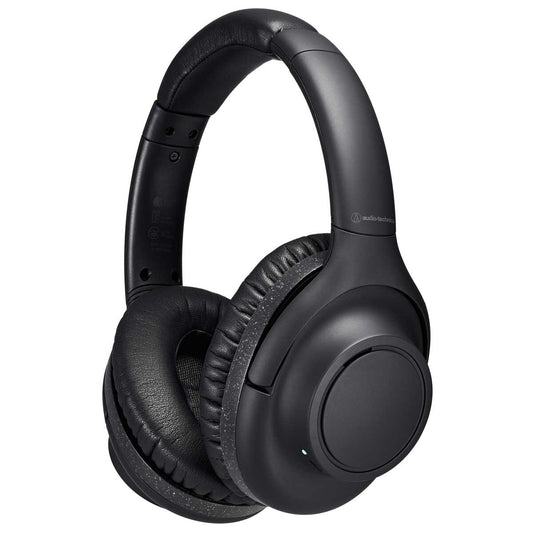 Audio-Technica ATH-S300BT Wireless Noise Cancelling Over-Ear Headphones Black - Auzzistore