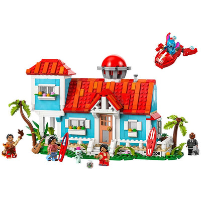 LEGO Disney Lilo & Stitch Beach House 43268 834-Piece Playset