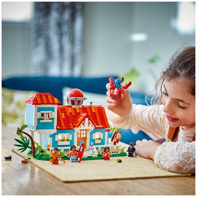 LEGO Disney Lilo & Stitch Beach House 43268 834-Piece Playset