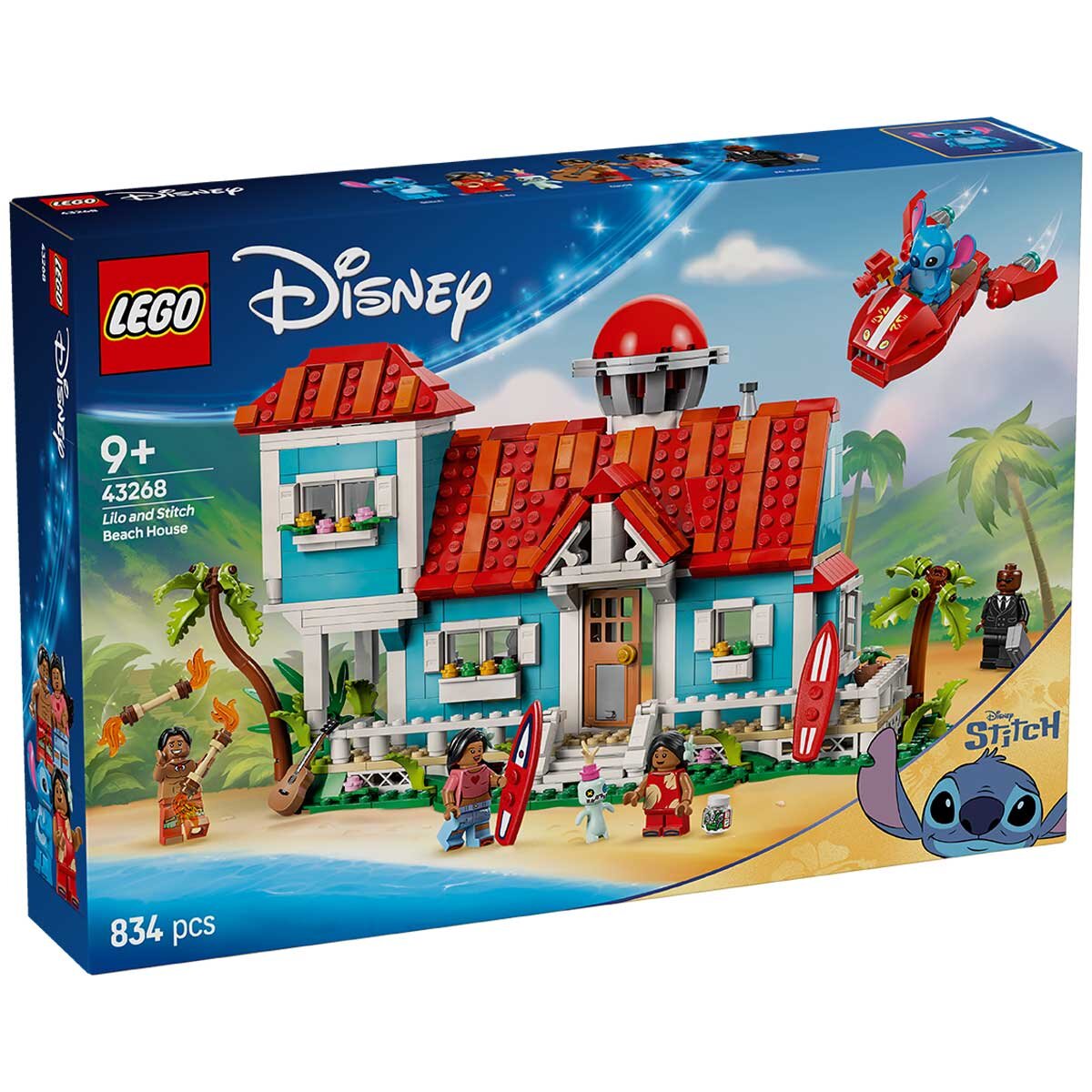 LEGO Disney Lilo And Stitch Beach House 43268