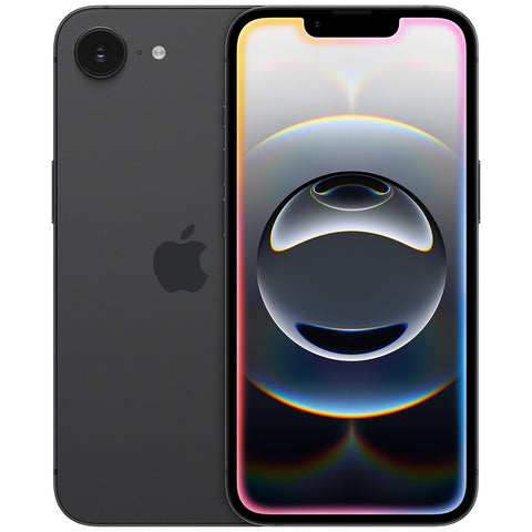 Apple iPhone 16e 512GB Black | A18 Chip, 48MP Fusion Camera, Supersized Battery, OLED Display, Face ID - Auzzistore
